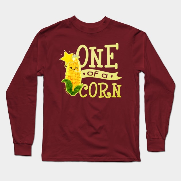 One of a Corn Long Sleeve T-Shirt by punnygarden